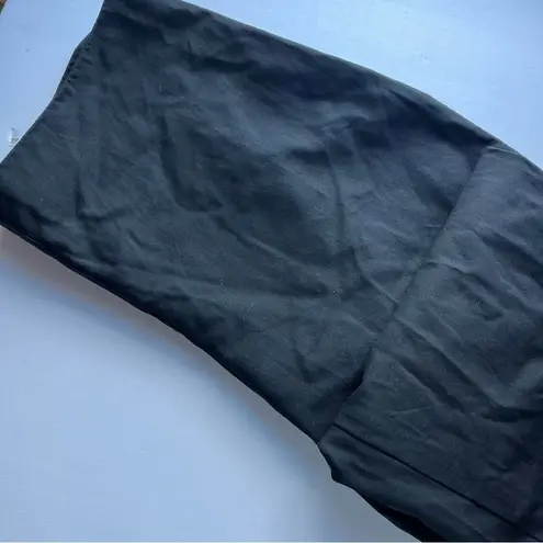 St. John Caviar • Black Wool Trouser Pants