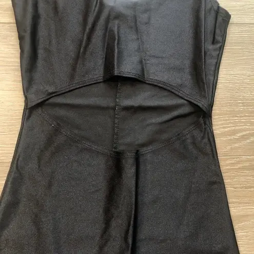 Sorella Black Cutout Bodysuit Size Medium