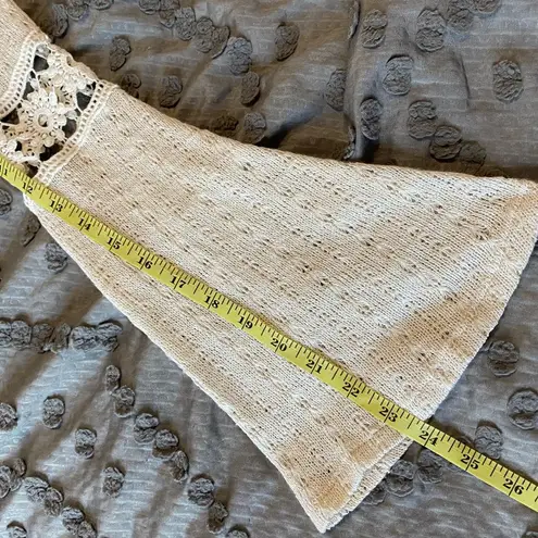 PPLA Ivery Pullover Bell Sleeve Flare Sweater Size Small