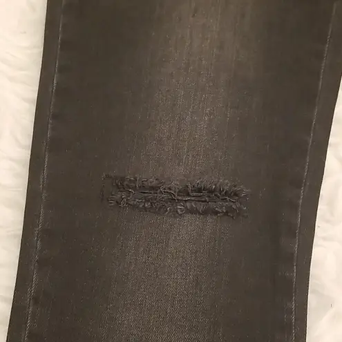 ANINE BING ππ Jeans w/ Low Pocket Distressed Knee