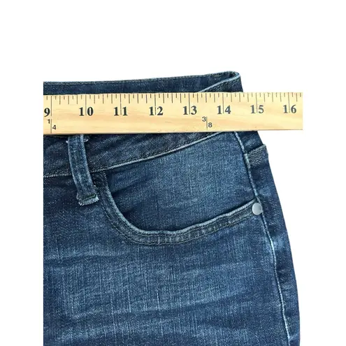 Judy Blue Jeans Skinny Jeans Womens 11/30 Raw Hem Stretch New Dark Wash #J6-4