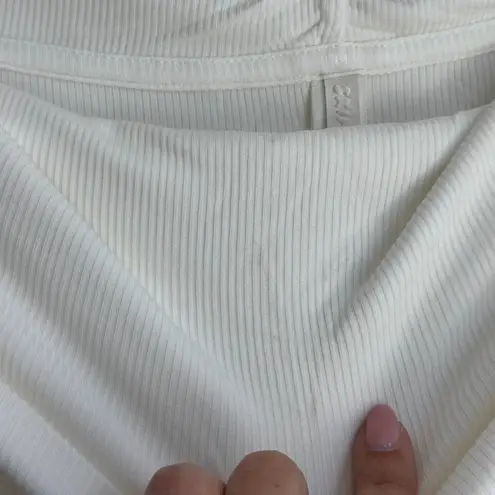 SKIMS Soft Lounge Off The Shoulder Mini Dress in Marble, Size XXS