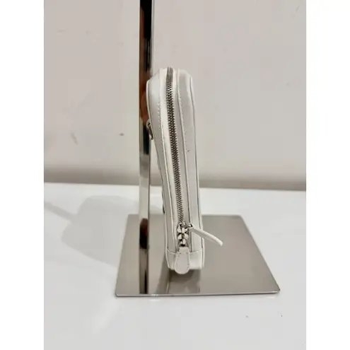 Balenciaga Leather Cash Phone & Card Holder Shoulder Bag White Women's Small