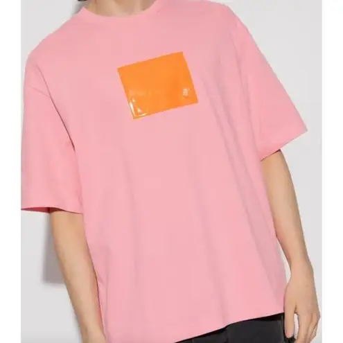 Acne Studios Exford Inflate T shirt Pink Size M