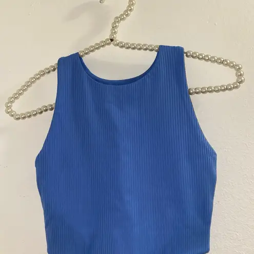 Girlfriend Collective  Dylan Ribbed Sports Bra in Daydream Limited Edition NWOT