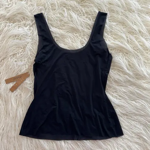SKIMS Milky Sheer Tank Obsidian Size Medium
