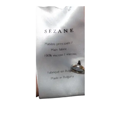 Sézane SEZANE Leana Floral Collared Button Front Long Sleeve Flowy Dress Size 40 (US 8)