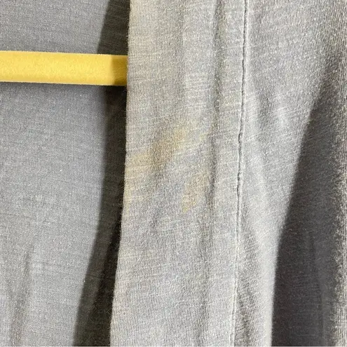 Coyuchi Organic Cotton Long Robe Light Blue size XS/S