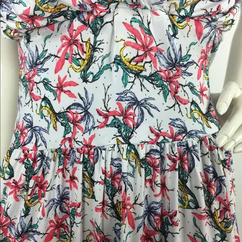 MISA Los Angeles Tbags Los Angeles Floral Tiered Maxi Dress