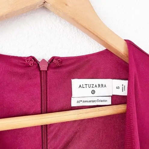 Altuzarra for Target Tassel Wrap Dress in Red Wine