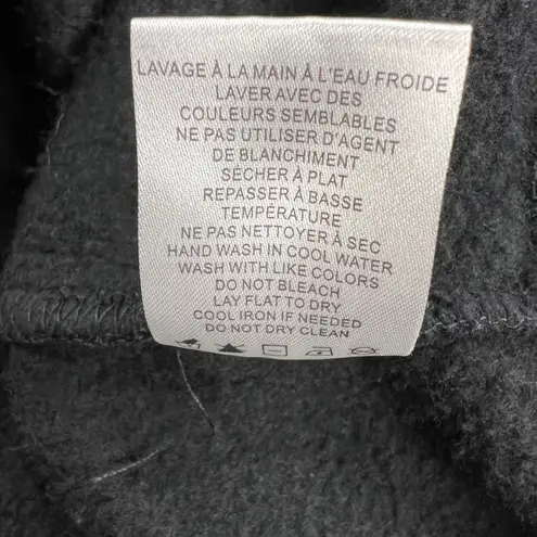 Bailey44 Bailey/44 BlCk Crystal Rhinestone Studded Sweatshirt Dace Cheer Mom Size L