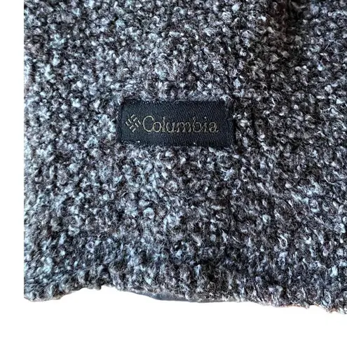 Columbia  Soft Knit Charcoal V-Neck Long Sleeve Sweater ~ Women's Size MEDIUM