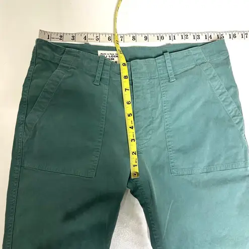 Nili Lotan 111/88 80NL Tomboy Straight Leg Sage Green Pants 4