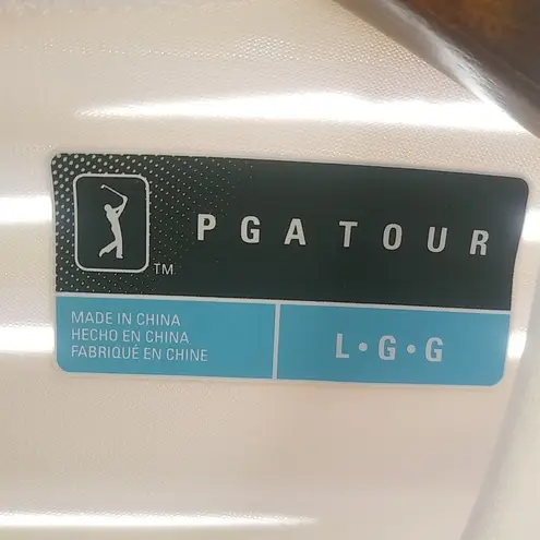 PGA Tour  L White 1/4 Zip Golf Top - Image 7