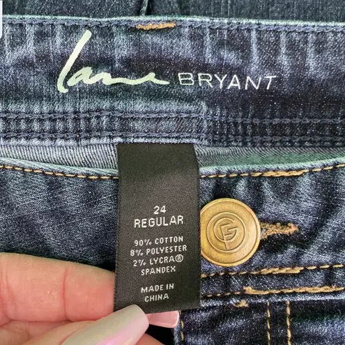 Lane Bryant Genius Fit Dark Wash Skinny Jeans