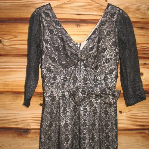 Marc by Marc Jacobs Marc Jacobs Lace Bow Cocktail Mini Dress