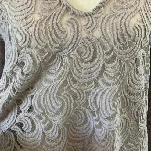 Show Me Your Mumu ⭐️  lace tunic in a pretty lavender shade