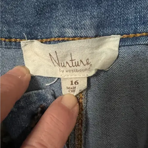 Westbound Nurture Blue Denim Jeans Size 16