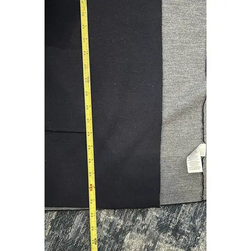 Kenar Wool Blend Open Cardigan Navy & Gray Classic Career Size Large