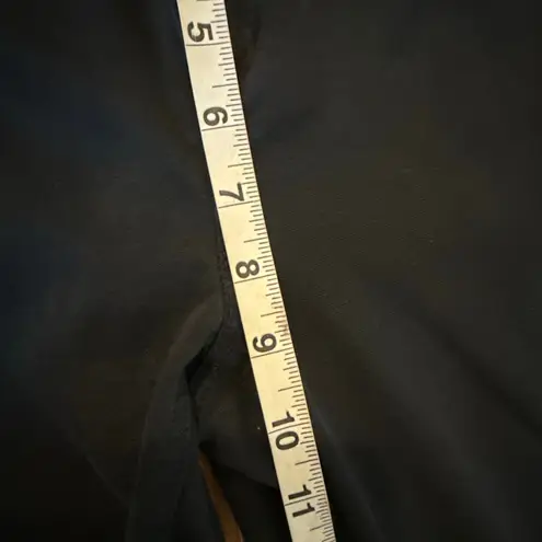 DKNY  black ponte pull on trouser straight pant size 6