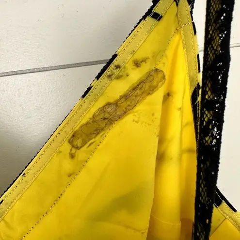 Jason Wu Women’s 4 Yellow Black Floral Midi Dress