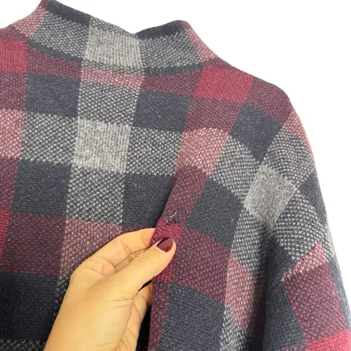NAADAM Checkered Turtleneck Sweater Size XS