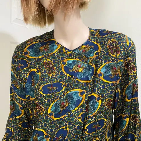 Pendleton Vintage Sophisticates Equestrian Horse-bit Long Sleeves Top Size 4 P