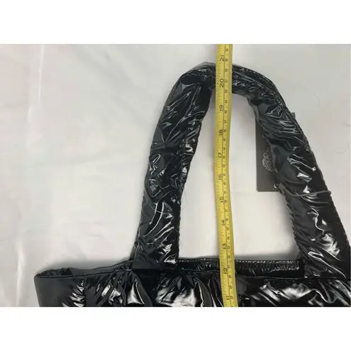 Vince Camuto  Leesa Black Puffy Tote Shoulder Bag - Image 11