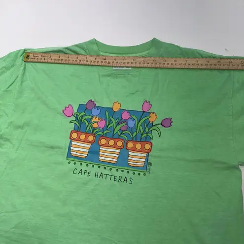 Fresh Produce Vintage 1995 Floral Graphic Oversized Crop Top One Size T-Shirt