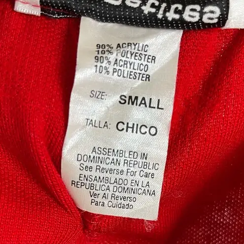 Vintage C. D. Petites Size Small Vibrant Red Midi Pencil Skirt Bold Costume