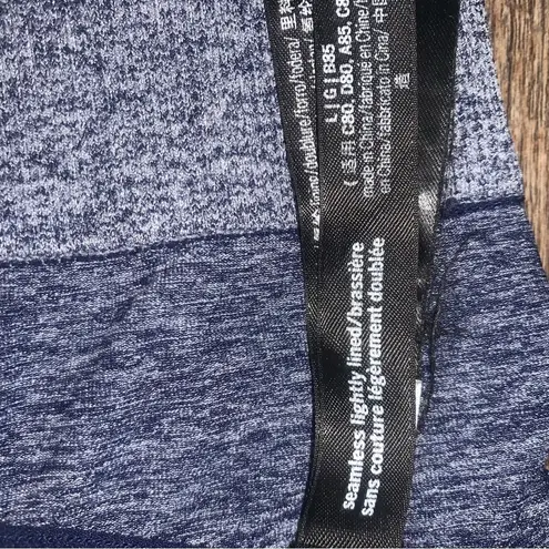 PINK - Victoria's Secret Victoria’s Secret PINK Sport Seamless Lightly Lined Blue Sports Bra Size Large - Image 7