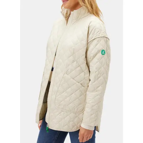 Save the Duck Talita Quilted Jacket in Banana Yellow Size M
