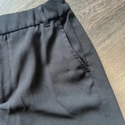 ZARA  High-Waisted Shorts w/ Pockets and stretch waist Black Small