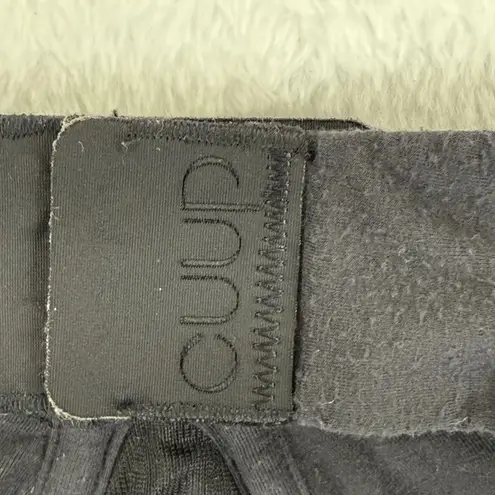 CUUP The Plunge Bra Black 38D Micro Modal Lycra Underwire Adjustable Size undefined