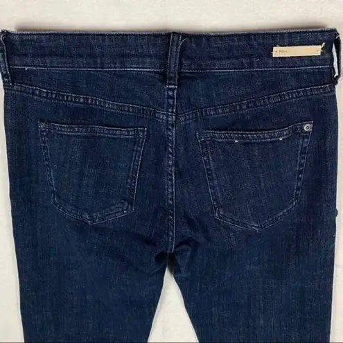 Pilcro and the Letterpress Anthropologie Sequin Floral Slim Boyfriend Jean