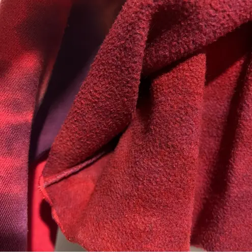 Purple and Red Cropped Tie