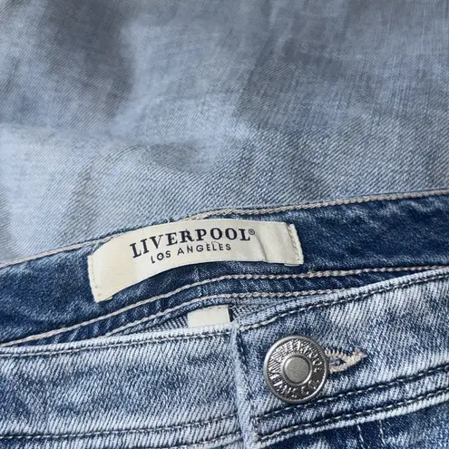 Liverpool NWT X Nordstrom The Norma Jean In Color Echo Lake 10/30