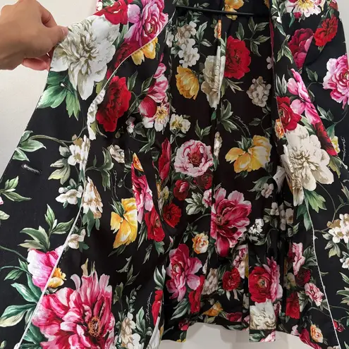 Dolce & Gabbana floral structured blazer