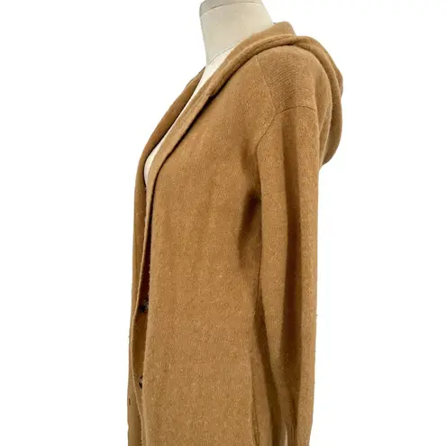 Everlane  The Cozy Stretch Duster Cardigan Caramel Camel Tan Size XXS **Flawed