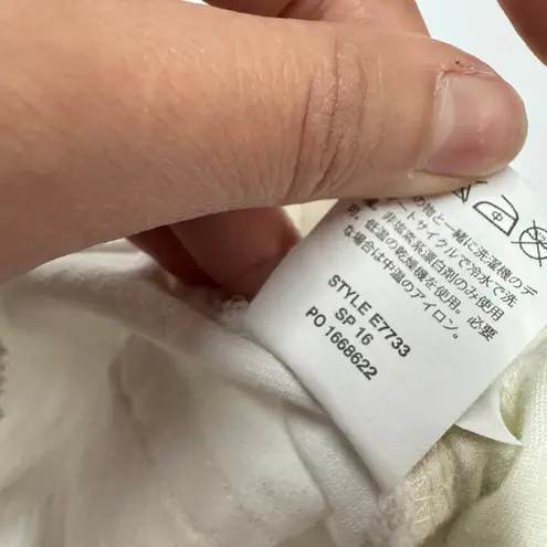 J.Crew  Jeans Women Size 28 Petite White Billie Demi Boot Crop Cotton