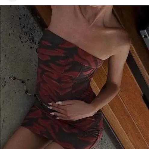 With Jean CHLOE CORSET DRESS IN NYX M