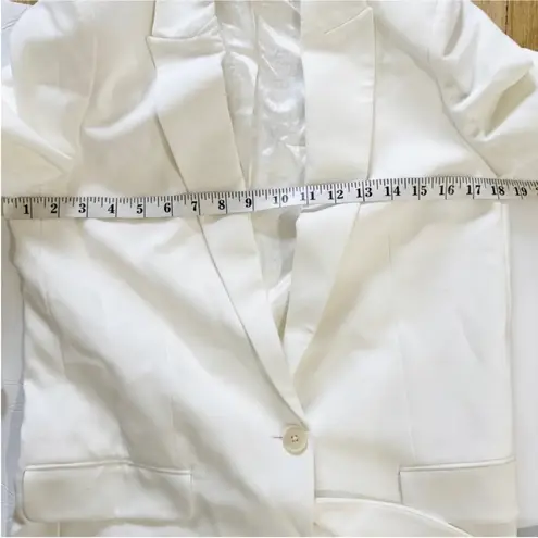 Zadig & Voltaire off-white "Art is Truth" rhinestone embellished blazer NEW