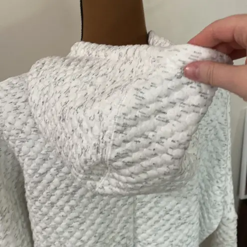 Cotton On  Body heathered popcorn textured quilted hoodie size M