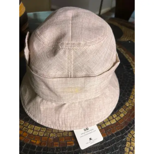 Black Horn Ladies Blush Bucket Hat with Bow Accent | Adjustable One Size