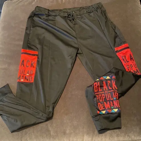 Women’s 2 Piece Outfit Black By Popular Demand Size 3XL NEW Red