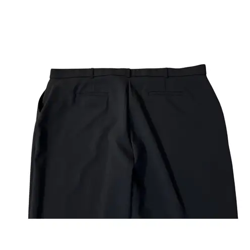 Briggs New York Pants Womens 24WS Short Black Slacks Flat Front Used