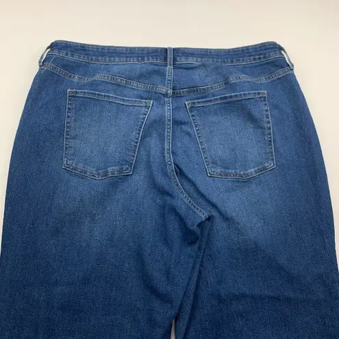 Old Navy SHORT  New Moon Blue Denim WOW High Rise Wide Leg Jeans 20S