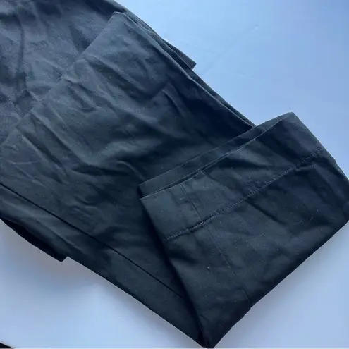 St. John Caviar • Black Wool Trouser Pants