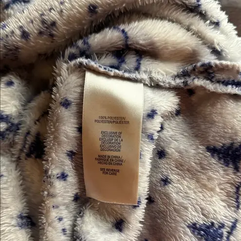 Nautica  Navy and Gray Hooded Sweater Dress