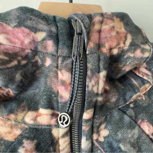 Lululemon  Scuba Hoodie *Light Cotton Fleece in Frosted Rose Multi Jacket zip up